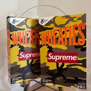 3 x Supreme Wheaties Yellow & Grey Cami